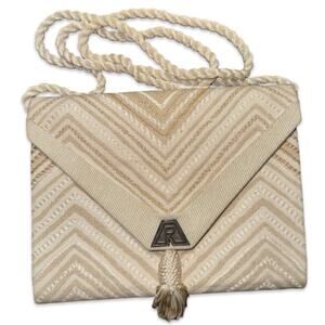 Vintage RARE Collectors Item Alexandre Reza Calfskin Mini Cross Body / Clutch